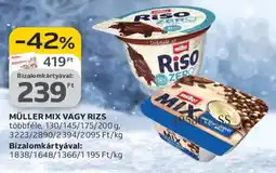 Auchan Müller mix, rizs ajánlat