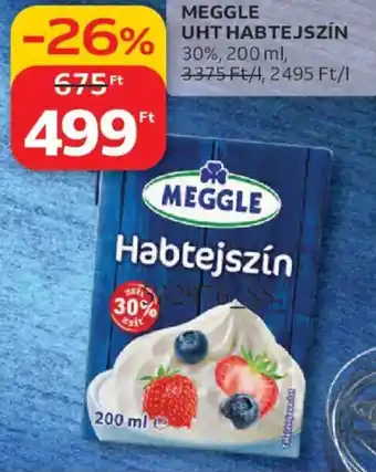 Auchan Meggle UHT habtejszín ajánlat
