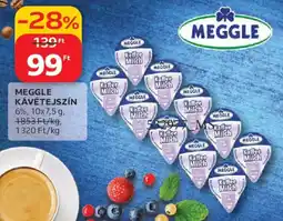 Auchan Meggle kávétejszín ajánlat