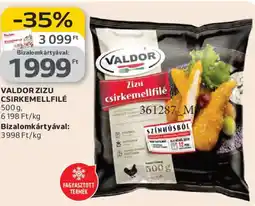 Auchan Valdor zizu csirkemellfilé ajánlat