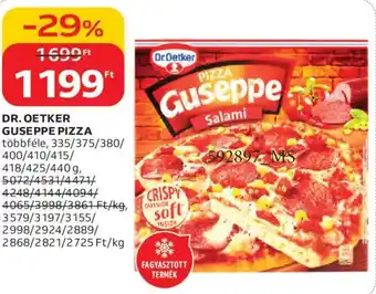 Dr. Oetker Guseppe pizza