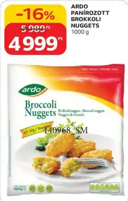 Auchan Ardo panírozott brokkoli nuggets ajánlat