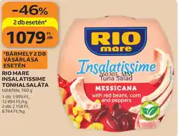 Auchan Rio Mare Insalatissime tonhalsaláta ajánlat