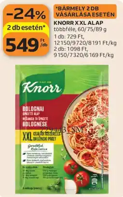 Auchan Knorr XXL alap ajánlat