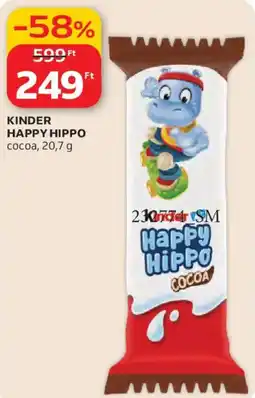 Auchan Kinder Happy Hippo ajánlat