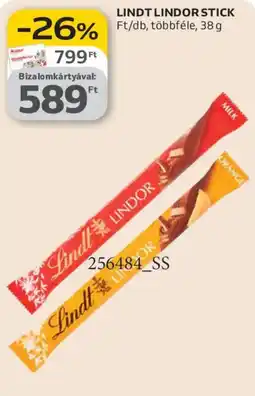 Auchan Lindt Lindor stick ajánlat