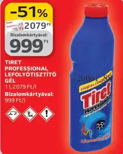 Auchan Tiret Professional lefolyótisztító gél ajánlat