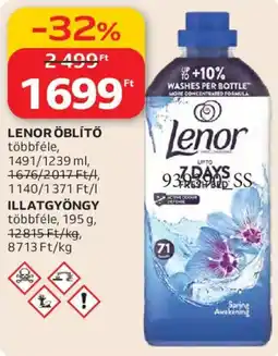 Auchan Lenor öblítő ajánlat