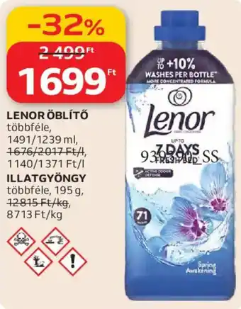 Auchan Lenor öblítő ajánlat
