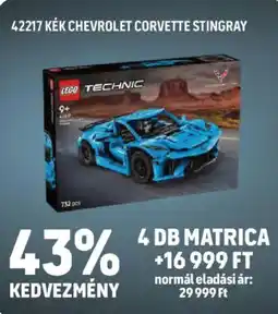 Auchan Kék Chevrolet Corvette stingray ajánlat
