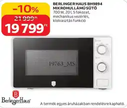 Auchan Berlinger Haus BH9894 mikrohullámú sütő ajánlat