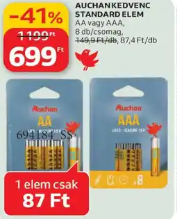Auchan Auchan Kedvenc Standard elem ajánlat
