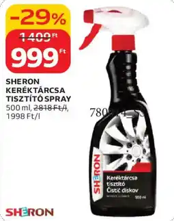 Auchan Sheron keréktárcsa tisztító spray ajánlat
