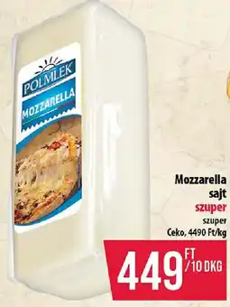 Coop Mozzarella sajt ajánlat