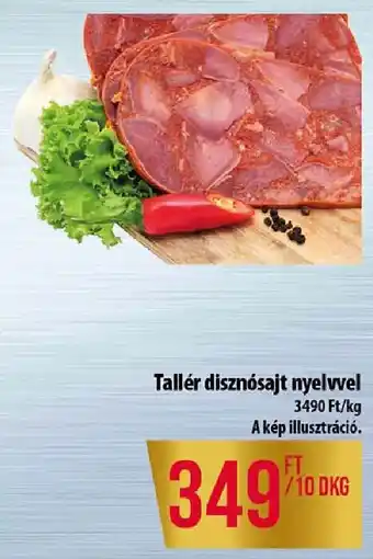 Coop Tallér disznósajt nyelvvel ajánlat