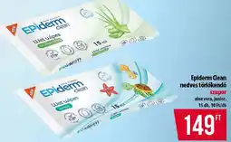 Coop Epiderm Clean nedves törlőkendő ajánlat