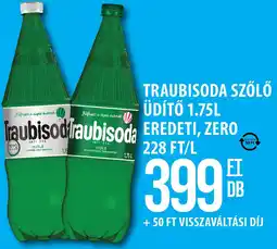 Coop Traubisoda szőlő üdítő ajánlat