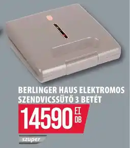 Coop Berlinger Haus elektromos szendvicssütő ajánlat