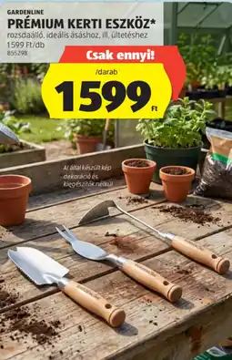 ALDI Gardenline Prémium kerti eszköz ajánlat