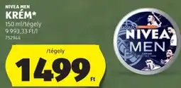 ALDI Nivea Men krém ajánlat