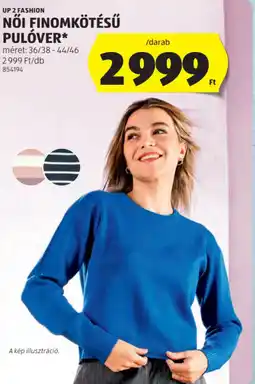 ALDI Up 2 Fashion Női finomkötésű pulóver ajánlat
