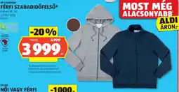 ALDI Up 2 Fashion Férfi szabadidőfelső ajánlat