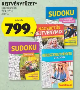 ALDI Rejtvényfüzet ajánlat