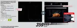 MediaMarkt Electrolux EIS62453 beépíthető indukciós főzőlap + EOC6P77WX beépíthető gözsütő ajánlat