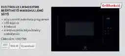 MediaMarkt Electrolux LMS4253TMK beépíthető mikrohullámú sütő ajánlat