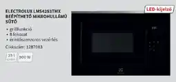 MediaMarkt Electrolux LMS4253TMX beépíthető mikrohullámú sütő ajánlat