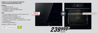 MediaMarkt Gorenje GI621FMC indukciós főzőlap + BPS6747A06BG beépíthető sütő ajánlat