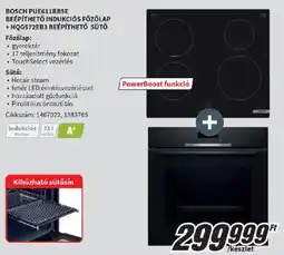 MediaMarkt Bosch PUE611BB5E beépíthető indukciós főzőlap ajánlat