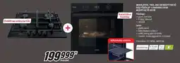 MediaMarkt Whirlpool TKRL 661 NB beépíthető gáz főzőlap + OMSR58CU1SB beépíthető sütő ajánlat