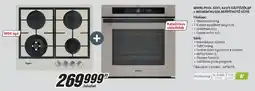 MediaMarkt Whirlpool GOFL 629/S gázfőzőlap + WOI4S8CM1SEA beépíthető sütő ajánlat