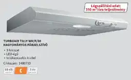 MediaMarkt Turboair Tilly WH/F/50 hagyományos páraelszívó ajánlat