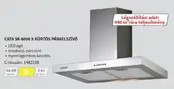 MediaMarkt Cata SK-6000 X kürtös páraelszívó ajánlat