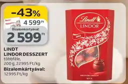 Auchan Lindt Lindor desszert ajánlat