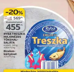 Auchan Ryba Treszka Majonézes Tőkehal Saláta ajánlat