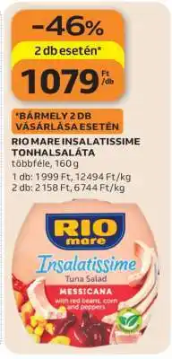 Auchan RIO MARE Insalatissime tonhalsaláta ajánlat