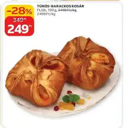 Auchan TÚRÓS-BARACKOS KOSÁR ajánlat