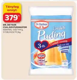 Auchan Dr. Oetker Családi Pudingpor ajánlat