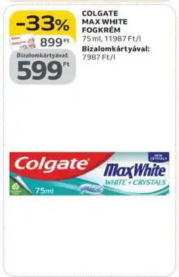 Auchan Colgate Max White Fogkrém ajánlat
