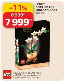 Auchan LEGO BOTANICALS – MINI ORCHIDEA ajánlat