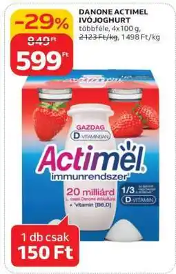 Auchan DANONE ACTIMEL IVÓJOGHURT ajánlat