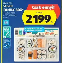 ALDI Sushi Family Box ajánlat