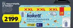 ALDI Kokett XXL Toalettpapír, 20 Tekercs ajánlat