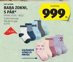ALDI BABA ZOKNI, 5 PÁR ajánlat