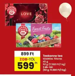 Interspar Teekanne tea ajánlat