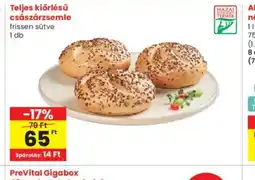 Interspar Teljes kiőrlésű császárzsemle ajánlat