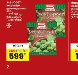 Interspar S-BUDGET kelbimb ajánlat